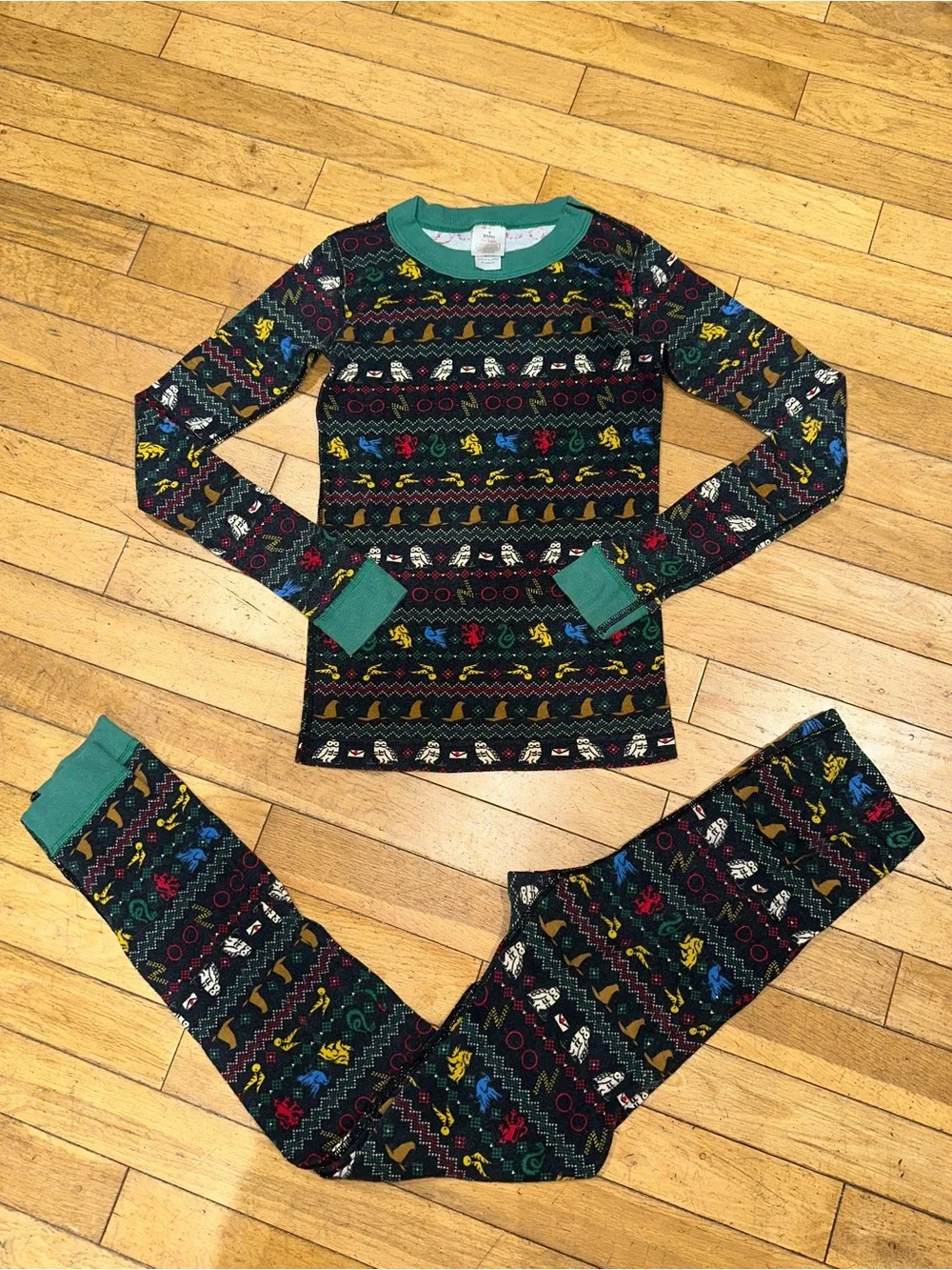Kid’s unisex Hanna Andersson Harry Potter matching pajama set long sleeve